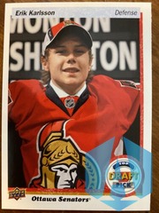 2016 UD Top Draft Picks Draft-9 Erik Karlsson